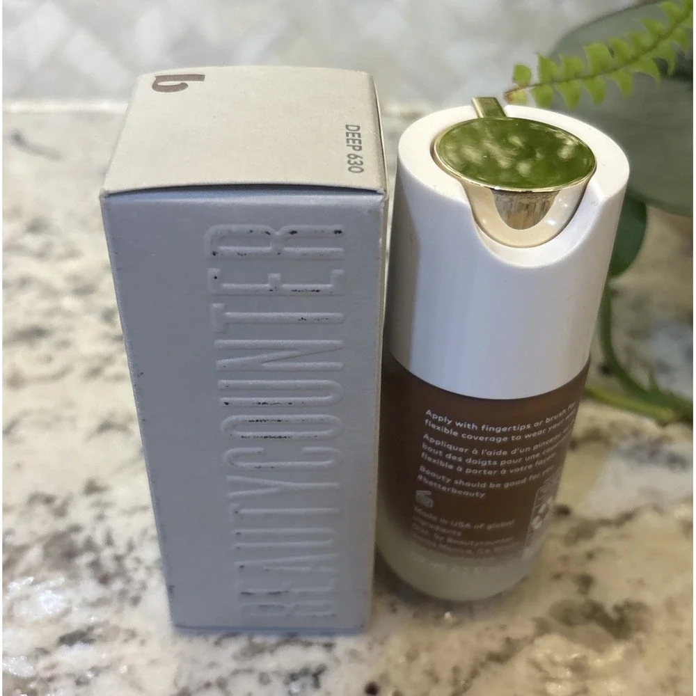 BNIB BEAUTYCOUNTER Skin‎ Twin Featherweight Foundation 1 fl oz Deep 630